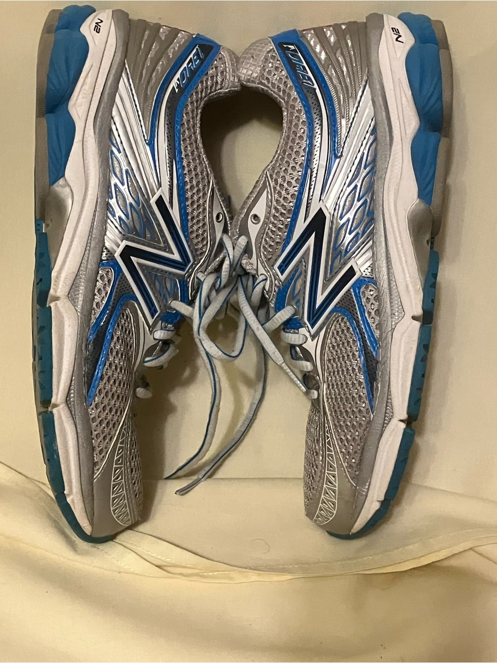 New Balance 1340SB Women's Blue/Silver Athletic Retro Sneaker Shoes Size 8.5